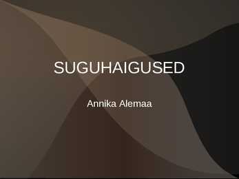 Suguhaigused