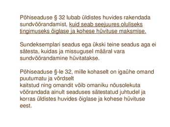 Sundeksemplari seadus-Kultuuripärandi säilitamine #42