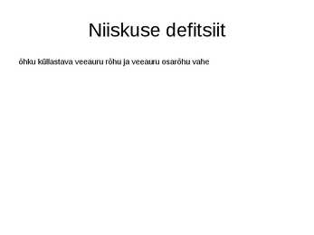 Õhuniiskus ja õhuniiskuse karakteristikud #7