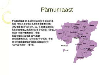 Pärnumaa majutusettevõtted #2