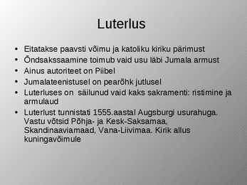 Martin Luther #2