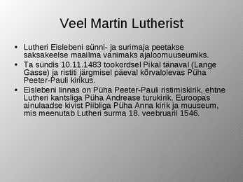 Martin Luther #12