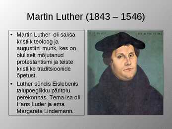 Martin Luther #4