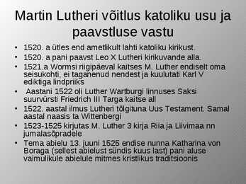 Martin Luther #8