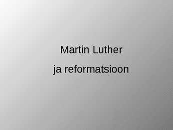 Martin Luther