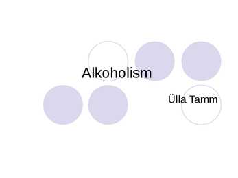 Alkoholism
