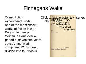 Ingliskeelne presentatsioon-James Joyce #12