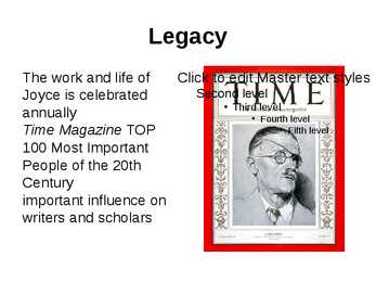 Ingliskeelne presentatsioon-James Joyce #13