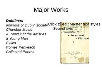 Ingliskeelne presentatsioon-James Joyce #10