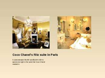 Ingliskeelne presentatsioon-Coco Chanel #18