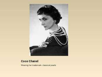 Ingliskeelne presentatsioon-Coco Chanel #3