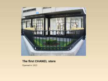 Ingliskeelne presentatsioon-Coco Chanel #7