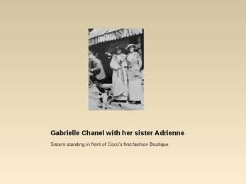 Ingliskeelne presentatsioon-Coco Chanel #8