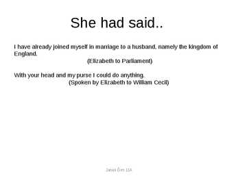 Queen Elizabeth I #12