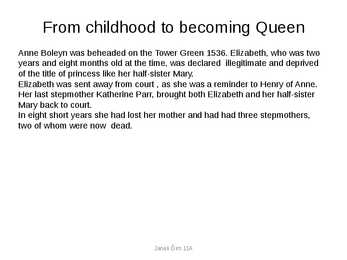 Queen Elizabeth I #4