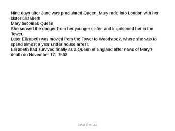 Queen Elizabeth I #6