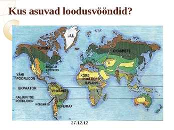 Loodusvööndid #3