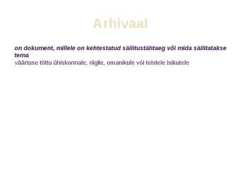 Asjaajamise alused #5