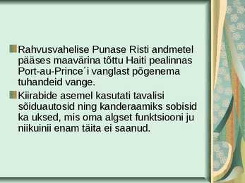Haiti Maavärin #6