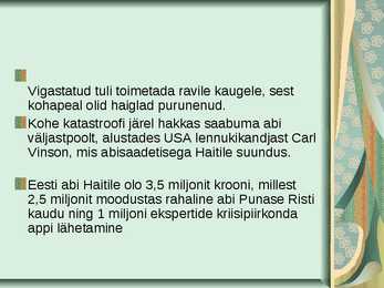 Haiti Maavärin #8