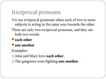 Pronouns #11