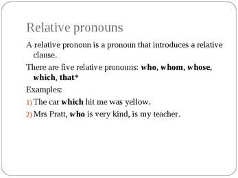 Pronouns #9