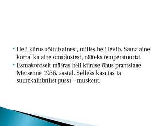 Heli levimine tahkes aines #3