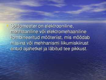 Spidomeeter #2