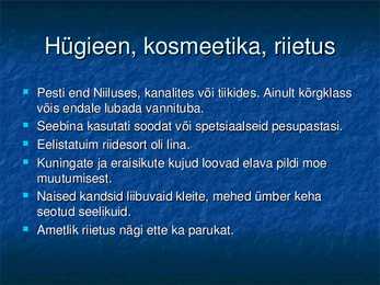 Egiptuse kodune igapäevaelu #7