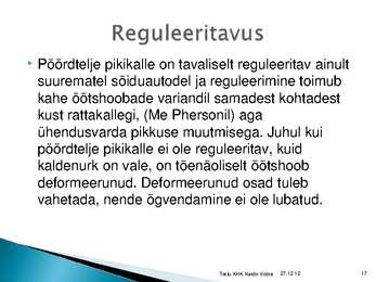 Rataste suunangud #17