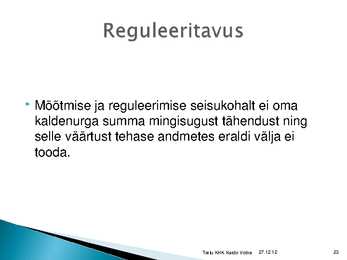 Rataste suunangud #23