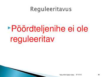 Rataste suunangud #36