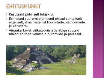 Maiad ja asteegid #13