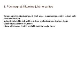 Elektromagnetiline induktsioon #7