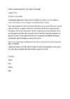 Letter of recommendation