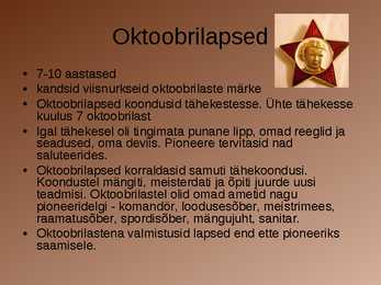 Nõukogudeagsed noorteorganisatsioonid #3