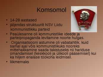 Nõukogudeagsed noorteorganisatsioonid #7