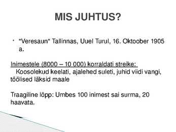 1905-aasta revolutsioon Eestis #4