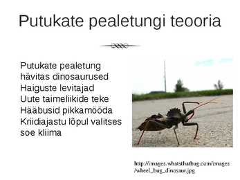 Dinosauruste väljasuremine #10