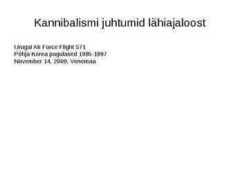 Väljendusoskuse esitlus #13