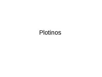 Plotinos