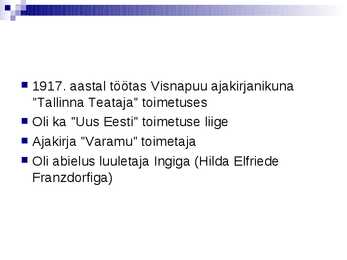 Henrik Visnapuu #4