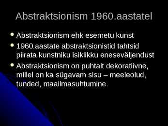 Abstraktsionism-Minimalism-Op-kunst-Kineetiline kunst #2