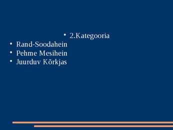 Kõrrelised #14