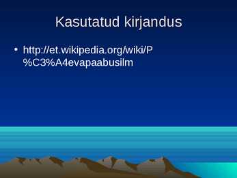 Päevapaabusilm #9