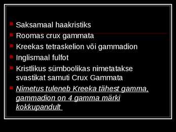 Sümbolid ehk märgid #16