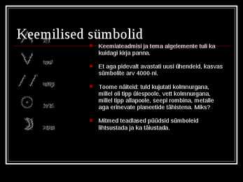 Sümbolid ehk märgid #8