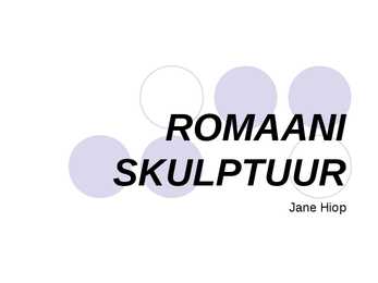 Romaani skulptuur