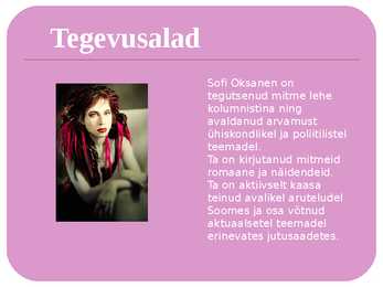 Sofi Oksanen #4