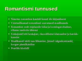 Romantism #3